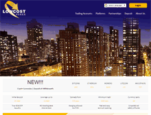 Tablet Screenshot of lowcostforex.com